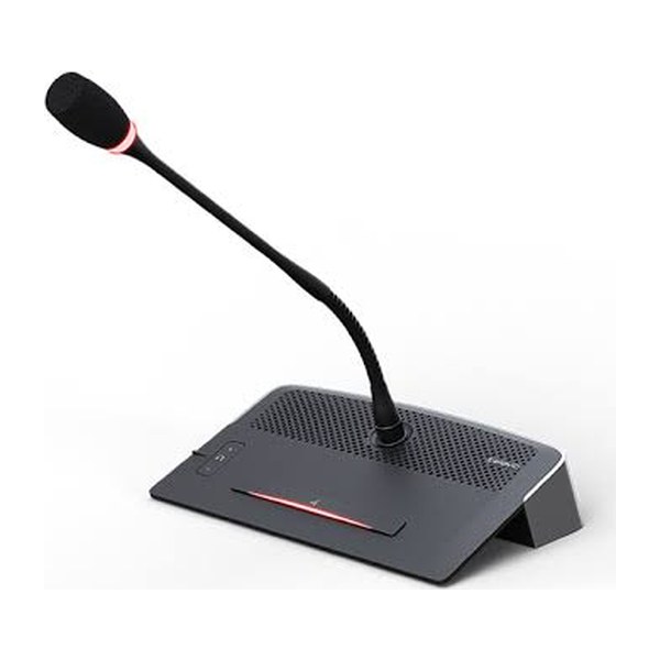 Conference delegate microphone unit