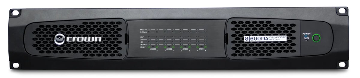 Crown DriveCore Install multi-channel Dante amplifier