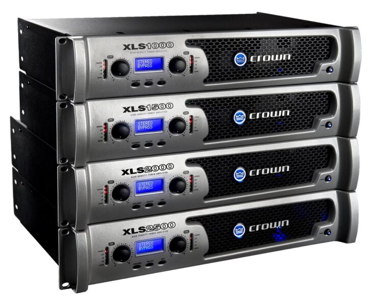 Crown XLS power amplifiers