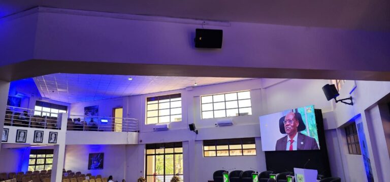 Auditorium during the launch event