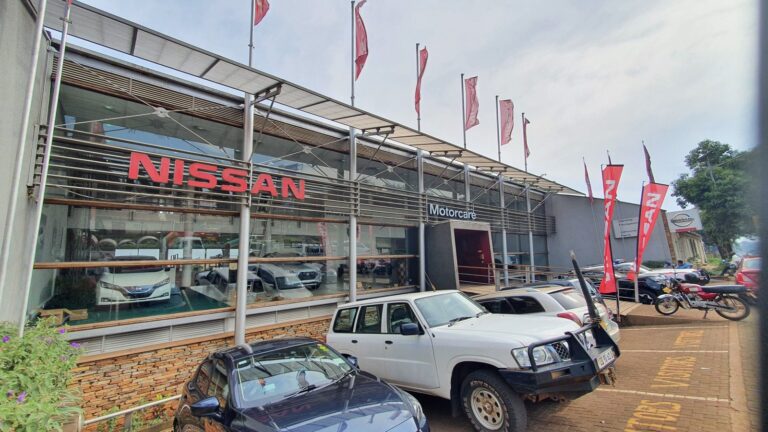Nissan Motorcare showroom in Kampala