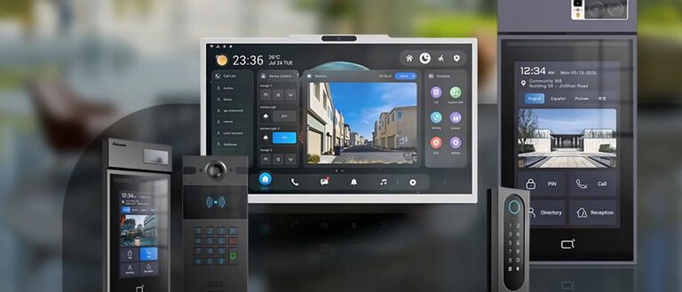 Akuvox video door stations, indoor monitor and access keypad