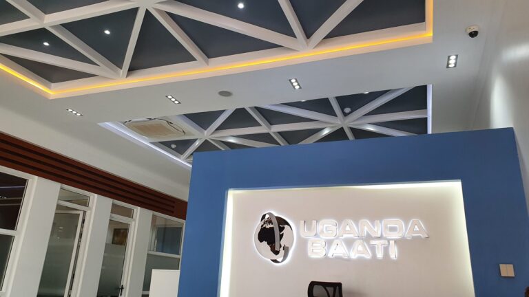Uganda Baati reception with ceiling speaker
